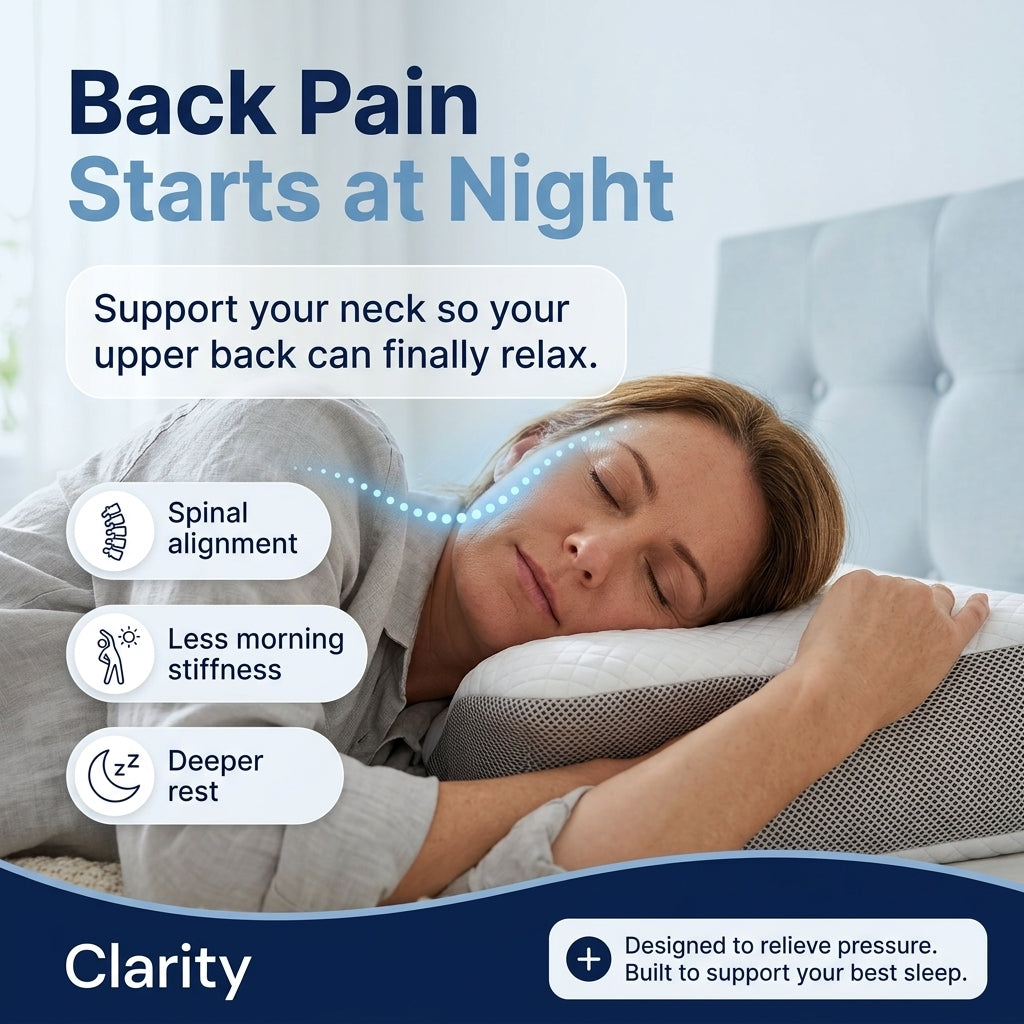 Clarity Contour Neck Relief Pillow