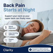 Clarity Contour Neck Relief Pillow