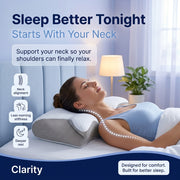 Clarity Contour Neck Relief Pillow
